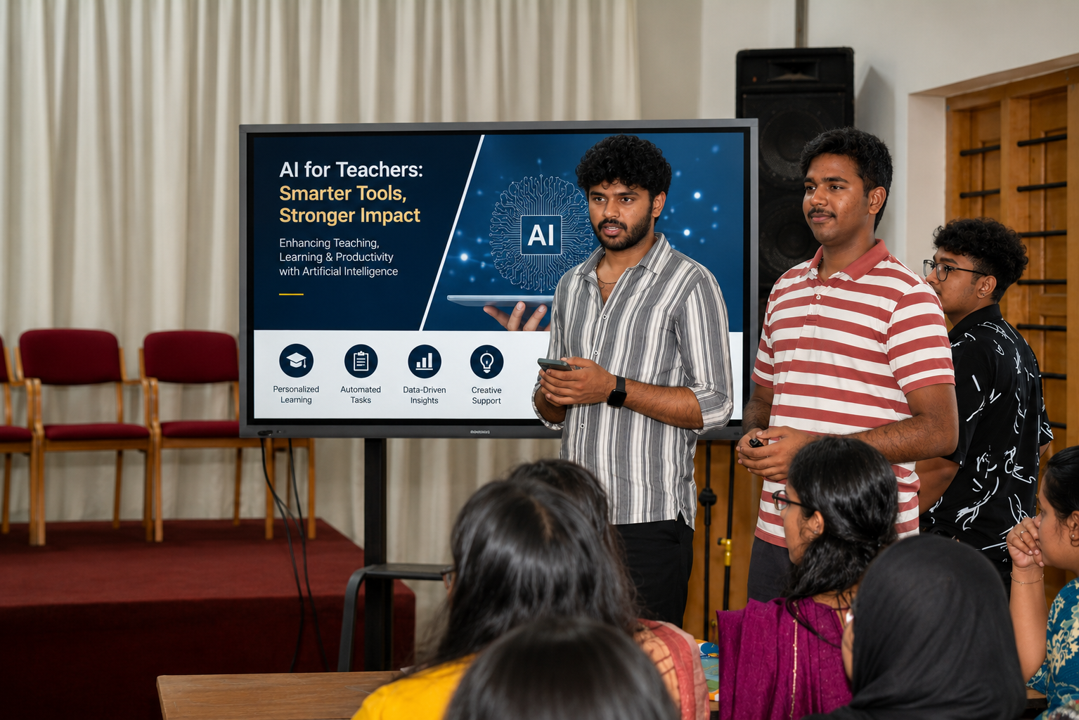 Advanced AI and Ed-Tech Teacher Training in Kerala Future-Ready Ed-Tech and AI Training for Teachers at Christ Nagar College of Education, Trivandrum